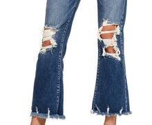 Load image into Gallery viewer, Penny Distressed Cropped Jeans
