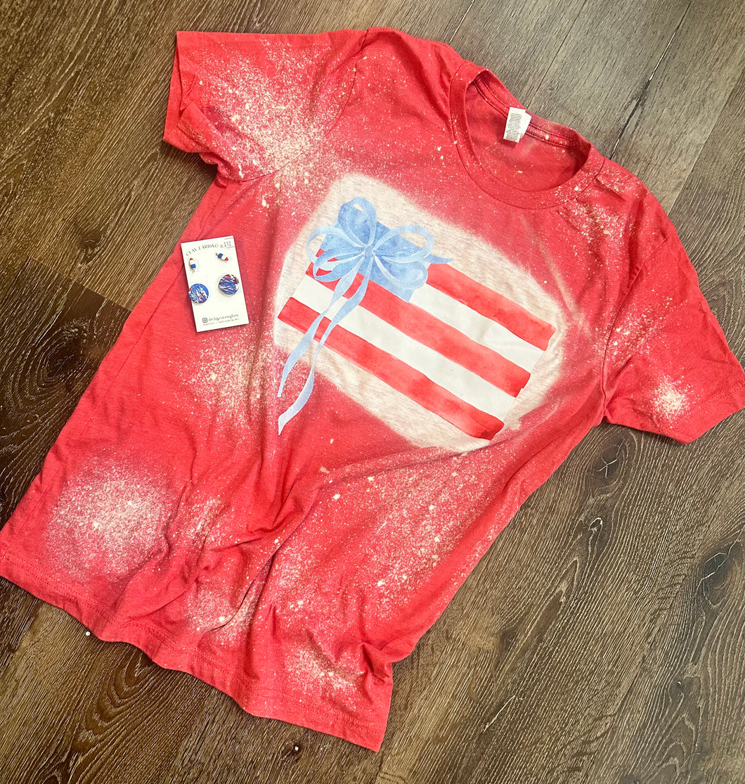 Flag 4th of July Graphic Tee