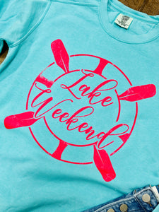 Lake Weekend Comfort Colors Sweatshirt