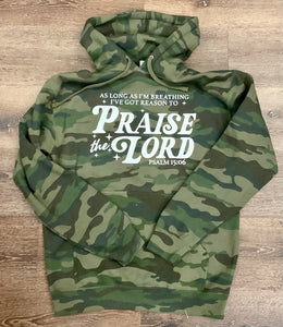 Praise The Lord Camo Hood