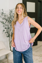Load image into Gallery viewer, Getting Good V-Neck Tank in Lilac
