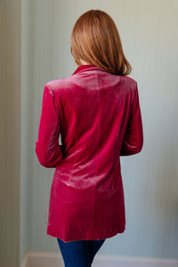 Verity Velvet Blazer