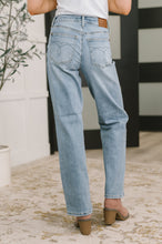 Load image into Gallery viewer, Heather Mid Rise Rigid Magic Straight
