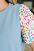 Load image into Gallery viewer, High Expectations Contrast Puff Sleeve Blouse
