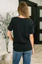 Load image into Gallery viewer, I Don't Have to Choose V-Neck Tee in Black

