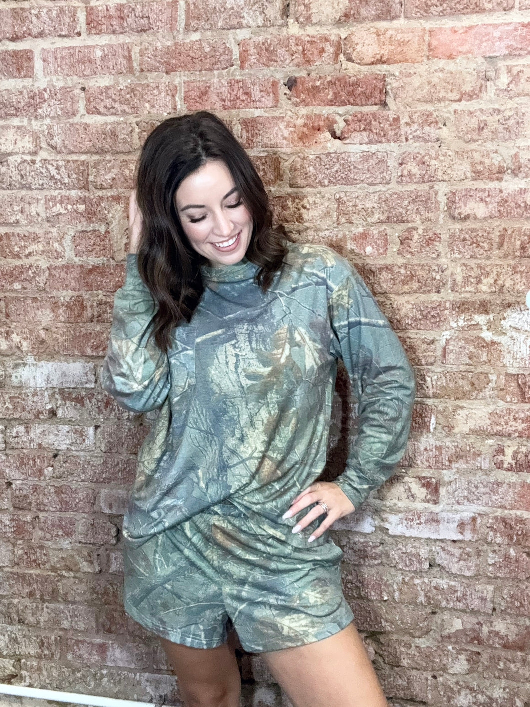 Gone Camo Lounge Set