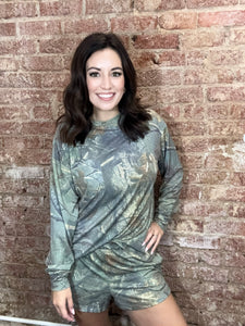 Gone Camo Lounge Set
