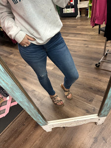 Kylie Skinny Distressed Jeans