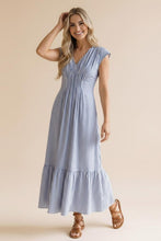 Load image into Gallery viewer, Blue Skies Stripe Maxi Dress
