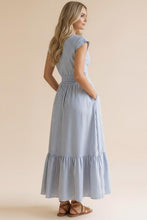 Load image into Gallery viewer, Blue Skies Stripe Maxi Dress
