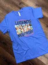 Load image into Gallery viewer, Legends Never Die  Graphic Tee (Youth and Adult)

