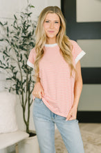 Load image into Gallery viewer, I Wouldn't Mind Short Sleeve Top in Coral
