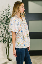 Load image into Gallery viewer, In All This Time Notch Neck Floral Blouse
