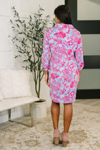 Load image into Gallery viewer, Inspire Collared Dress in Pink Paisley
