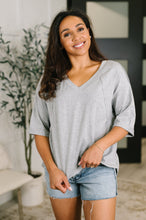 Load image into Gallery viewer, It's All You Oversized Tunic Top in Grey
