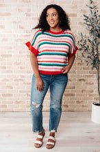 Load image into Gallery viewer, It's a Go Striped Knit Top
