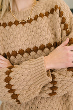 Load image into Gallery viewer, Ivy Lane Textured Sweater in Taupe
