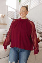 Load image into Gallery viewer, Lace on My Sleeves Blouse
