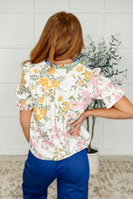Load image into Gallery viewer, Less Concerned V-Neck Floral Blouse
