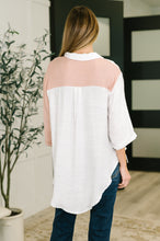 Load image into Gallery viewer, Like You Do Dual Toned Button Down
