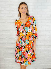 Load image into Gallery viewer, Little Bold V-Neck Knit Dress
