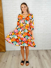 Load image into Gallery viewer, Little Bold V-Neck Knit Dress
