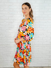 Load image into Gallery viewer, Little Bold V-Neck Knit Dress
