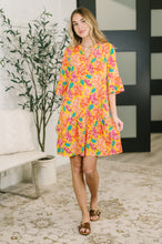 Load image into Gallery viewer, Lizzy Sunday Dress in Leaf Multi Floral- 7/20/2026
