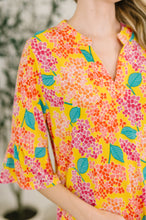 Load image into Gallery viewer, Lizzy Sunday Dress in Leaf Multi Floral- 7/20/2026

