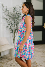 Load image into Gallery viewer, Lizzy Three Tier Tank Dress in Falling Floral
