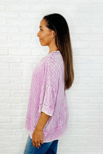 Load image into Gallery viewer, Loosely Speaking Oversized Basic Top in Mauve
