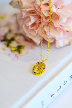 Load image into Gallery viewer, Mi Amor Gold Dipped Initial Necklace
