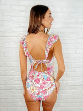 Load image into Gallery viewer, Naples Floral Ruched Swimsuit
