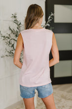 Load image into Gallery viewer, New Normal Pleat Detail Sleeveless Top in Pink
