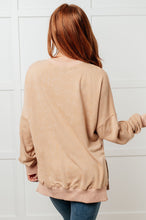 Load image into Gallery viewer, No Plain Jane Oversized Sweatshirt in Khaki
