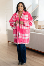 Load image into Gallery viewer, Passion in Plaid Coat in Pink
