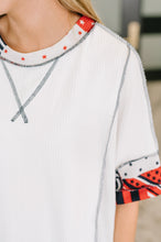 Load image into Gallery viewer, Pretty Prideful Patchwork Detail Top
