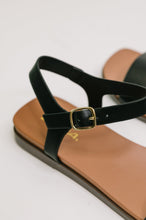 Load image into Gallery viewer, Riddle Ankle Strap Sandal in Black

