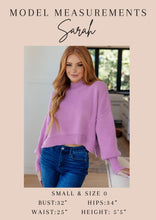 Load image into Gallery viewer, Conversational Moment Striped Trim Sweater
