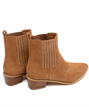 Load image into Gallery viewer, Leonor Suede Ankle Boot in Tan
