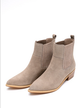 Load image into Gallery viewer, Leonor Suede Ankle Boot in Taupe
