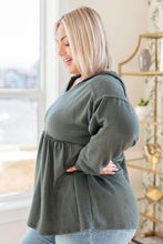 Load image into Gallery viewer, She's Not Wrong Hooded V-Neck Pullover
