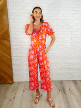 Load image into Gallery viewer, She&#39;s got Mojo Puff Sleeve Jumpsuit
