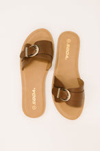 Load image into Gallery viewer, Siran Dark Tank Slip on Sandals- 7/16/2026
