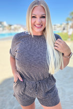 Load image into Gallery viewer, So Sure Short Sleeve Romper

