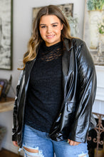 Load image into Gallery viewer, Streets of Dublin Faux Leather Blazer
