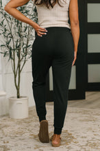 Load image into Gallery viewer, Sweat It High Waisted Joggers in Black
