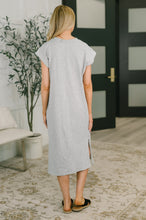 Load image into Gallery viewer, Sweet Like That Casual Dress in Heather Grey

