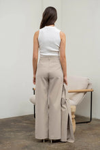 Load image into Gallery viewer, Swept Away With You Oatmeal Wide Leg Pants
