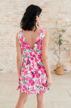 Load image into Gallery viewer, The Sun's Been Quite Kind V-Neck Dress in Pink
